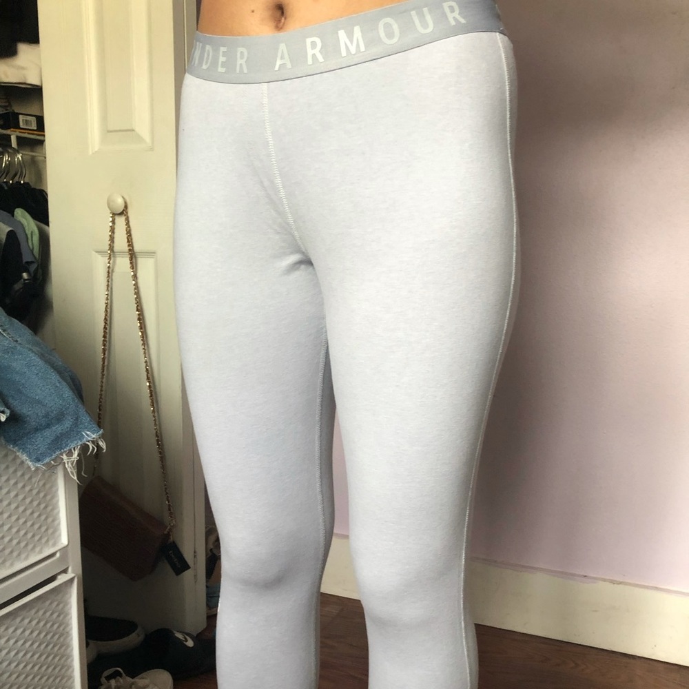 Gray under armour leggings